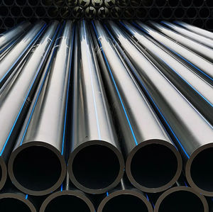 Fabrik Direkt verkaufs preis Große Größe 50mm-400mm Schwarzes Kunststoff-Wasser versorgungs rohr PE100 PN10 <span class=keywords><strong>HDPE</strong></span>-Rohr - Product Image 2