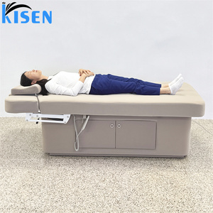 Kisen High Quality Electric Massage Bed Electronic Facial <b>Table</b> Lash Chair Big Size Lash Beauty Eyelash Bed on Sale - Product Image 4