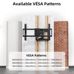 <span class=keywords><strong>Support</strong></span> <span class=keywords><strong>mural</strong></span> <span class=keywords><strong>TV</strong></span> à mouvement intégral avec <span class=keywords><strong>bras</strong></span> <span class=keywords><strong>long</strong></span> et <span class=keywords><strong>support</strong></span> pivotant en acier pour <span class=keywords><strong>support</strong></span> <span class=keywords><strong>TV</strong></span> <span class=keywords><strong>articulé</strong></span> inclinable LED LCD de 32 à 60 pouces - Product Image 5