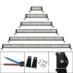 180W kép Hàng dẫn dải ánh sáng làm việc cho xe off-road qua biên giới độc quyền ánh sáng phía trước cho xe ô tô sửa đổi mới 6000K - Product Image 2