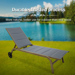 Nouvelle chaise longue <span class=keywords><strong>matelas</strong></span> chaises d'extérieur cour <span class=keywords><strong>jardin</strong></span> Setspoltrona chaise longue <span class=keywords><strong>jardin</strong></span> chaise longue Camping lit <span class=keywords><strong>avec</strong></span> roues - Product Image 2