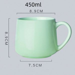 Mug en céramique aux couleurs vives, personnalisable, pour café, lait, avec impression de logo et de texte, pour la maison, le bureau, ou comme cadeau, tasses colorées - Product Image 3