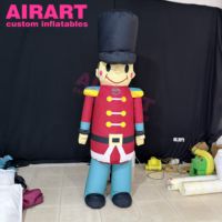 Costume de cerf gonflable pour célébration de Noël en plein air, mascotte gonflable en peluche de renne