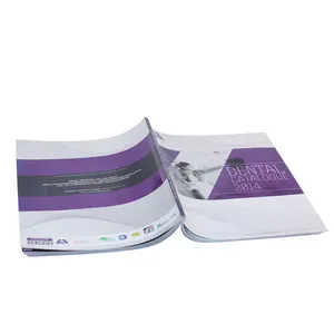 High Quality Custom Book Catalog Brochure Printing Cheap Price Offset Printing Magazine