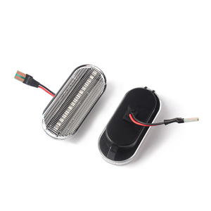 Feux de position latéraux dynamiques ADT, feux de signalisation latéraux fumés pour Leon Ibiza 6L Focus MK2 Golf 3 4 Lupo Bora - Product Image 2