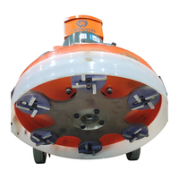 Meuleuse électrique pour sols en époxy de 500 mm, puissante, marque LUDWIG, machine de meulage pour le polissage et le fraisage des surfaces de sol