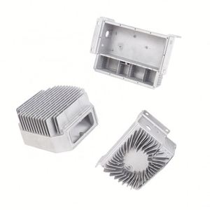 Boîtier de radiateur en alliage d'aluminium, de zinc et de magnésium moulé sous pression, pièces de fonderie métallique de précision, fabricant OEM - Product Image 1