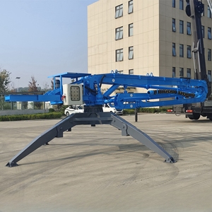 JIUHE 17m Moteur électrique mobile pour bétonnière à flèche araignée, distributeur de béton, flèche de placement de béton à vendre - Product Image 2