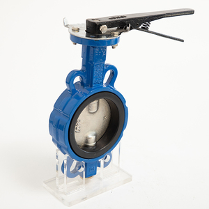 Vanne papillon manuelle en fonte à siège souple de type Wafer, tailles de port DN50-DN300, prix de gros abordable pour l'eau - Product Image 2