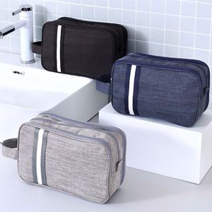 Sac de maquillage grande capacité à séparation sèche et humide, certifié BSCI, sac de rangement portable pour cosmétiques, nouveauté 2023, étanche pour le voyage - Product Image 2