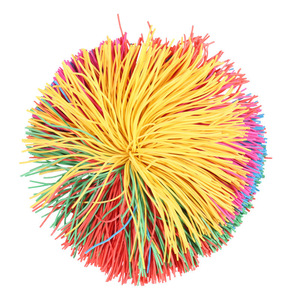 Balle en caoutchouc colorée, jouet durable pour le fitness et le jeu des jeunes - Product Image 1