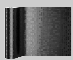 Autocollants muraux en vinyle à rayures quadrillées, insonorisants, imperméables, pour la décoration des hôtels, salons et halls - Vente en gros usine - Product Image 5