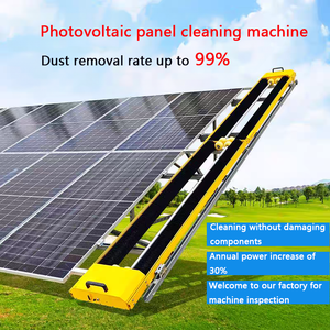 Hanging Automatic Photovoltaic Panel Cleaning Equipment Dual Use for Dry and Wet Cleaning Systems - Product Image 2