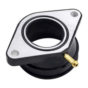 Interfaz de carburador de goma para <span class=keywords><strong>Yamaha</strong></span> YBR250 <span class=keywords><strong>YBR</strong></span> 250 cc, accesorios de motocicleta, colector de admisión - Product Image 5