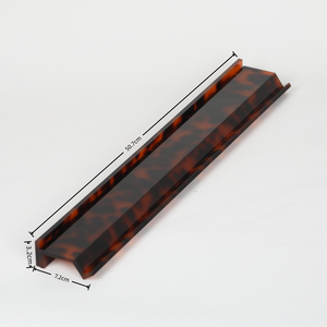 Nouveaux supports de jeu de Blackjack de luxe en acrylique écaille de tortue avec poussoirs, accessoires de jeu pour 4 joueurs, portables et durables pour le divertissement - Product Image 1