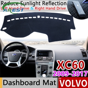Pour <span class=keywords><strong>VOLVO</strong></span> <span class=keywords><strong>XC60</strong></span> 2009 2010 2011 2012 2013 2014 2015 2016 2017 Tapis antidérapant pour tableau de bord, housse de tableau de bord, pare-soleil, accessoires de tableau de bord, tapis - Product Image 2