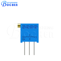 Potenciómetro de ajuste cermet 3299X 0.5W 102 103 203 502, resistencia variable 10~5M 10%