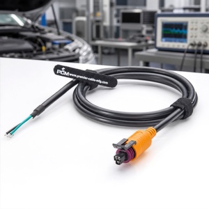 Aptiv 12065287 3 Pin Female to Open End Cable Compatible Delphi 150 3 Way Connector for A/C Pressure Brake Vacuum Oil Sensors - Product Image 1