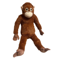 Peluche d'orang-outan, poupée singe, gorille en peluche, jouet doux pour enfants, cadeau, vente directe d'usine, faible MOQ, peluche personnalisée