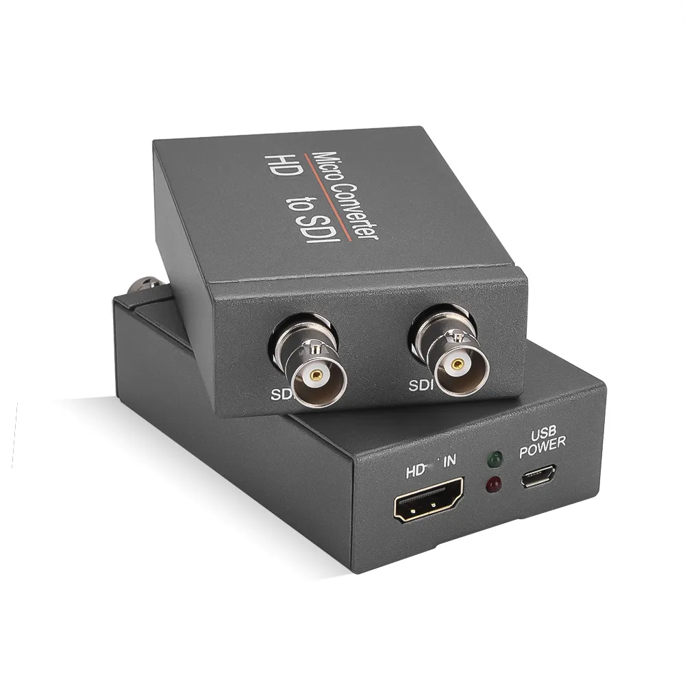 Packboxprice Mini 3G Hd SD-SDI Video Micro Converter Met Audio Auto Formaat Detectie Sdi Naar Hdmi-Compatibel Voor Camera