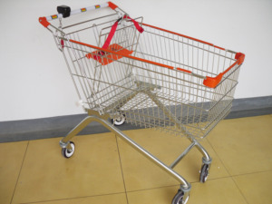 Carrito de Compras DIKA TROLLEY 2026, de Plástico con Recubrimiento de Zinc, Precio Económico, Venta al Por Mayor Directo de Fábrica, para Supermercados - Product Image 4