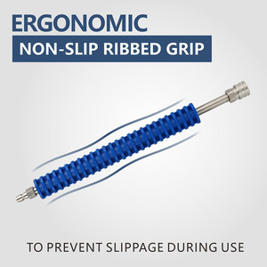 1/4 ''Quick Connect Power Washer Lance Rod Antidérapant Grip Pressure Wand Extension Wand pour le nettoyage et le remplacement de la <span class=keywords><strong>voiture</strong></span> - Product Image 2