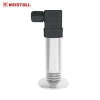 Transmisor de Presión Sanitario de Alta Temperatura Factory 131 con Conexión Tri-Clamp, Conector Hirschmann, Membrana Plana, IP65, para Gas y Alimentos