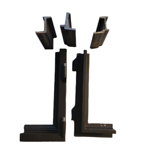 Profil en acier massif W37 galvanisé pour mur-rideau en verre, prix usine - Product Image 4