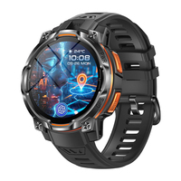 Nuevo Reloj Inteligente KC108 con GPS, Brújula, Linterna, Monitoreo de Salud, Pantalla TFT de 1.46'', Resistente al Agua IPX8, Reloj Inteligente para Exteriores