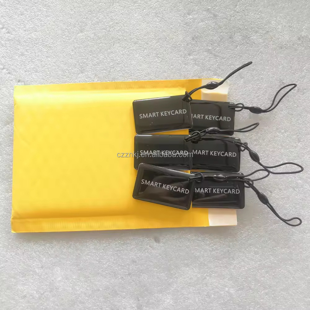 Chenzhuo IC01 13.56MHz NFC RFID Epoxy Smart Card Waterproof Access Control Door Lock Keychain Tag 3-10cm Sensing Distance 1ms