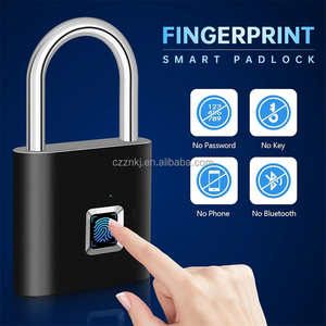 कैबिनेट उपयोग के लिए हॉट-सेलिंग इलेक्ट्रॉनिक जस्ता मिश्र धातु क्लाउड फिंगरप्रिंट पैडलॉक - Product Image 2