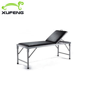 Lit de massage médical Xufeng L1900W600H650mm en acier inoxydable, lit d'examen de physiothérapie pour hôpital - Product Image 3