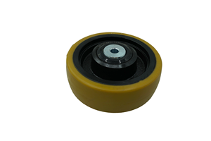 מייצב גלגלים 150X50-12 חלק למלגזה עם כדור, קיבולת עומס, מבנה פלדה - מספר חלק 0039903515 עם חלק למלגזה של לינדה - Product Image 5