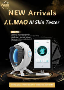 Pour JLM Ai Smart Skin Detector Analyseur de spectre d'humidité UV LED Portable Digital Facial Analysis Magic Mirror - Product Image 5