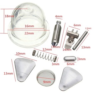 Kit de réparation de <span class=keywords><strong>carburateur</strong></span> ZAMA RB-100 Sti Hl <span class=keywords><strong>HS45</strong></span> FS55 FS38 BG45, diaphragme de <span class=keywords><strong>carburateur</strong></span>, joint, bulbe d'amorçage, kit de reconstruction de <span class=keywords><strong>carburateur</strong></span> pour débroussailleuse - Product Image 3
