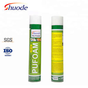 Üstün sızdırmazlık ve yalıtım genişleyen poliüretan köpük yalıtım köpük sprey için özelleştirilebilir 750ml - Product Image 1