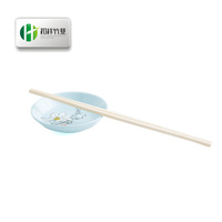 Groothandel Op Maat Gemaakte Klassieke Stijl 5.0mm Diameter 21/24cm Lengte Bamboe Sushi Eetstokjes Duurzaam Ecologisch Biologisch Afbreekbaar Papier