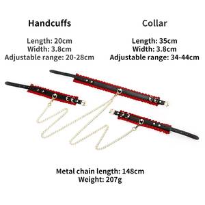 Cadena <span class=keywords><strong>de</strong></span> <span class=keywords><strong>Oro</strong></span> Ajustable para el Cuello, Juego <span class=keywords><strong>de</strong></span> Restricciones BDSM, Juego para Adultos, Fetiche, <span class=keywords><strong>Esclavas</strong></span>, Esposas para el Cuello, para Mujeres y <span class=keywords><strong>Parejas</strong></span> - Product Image 6
