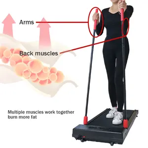 New design mini folding small foldable electric treadmill walking pad running machinefor home