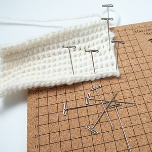 Planche en liège personnalisée pour macramé, grille 11*15 pouces avec épingles en T pour mesurer et créer des créations de macramé et de nœuds artisanaux - Product Image 6