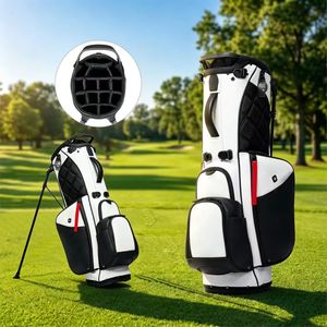 กระเป๋ากอล์ฟ PRIMUS <span class=keywords><strong>GOLF</strong></span> แบบมีขาตั้ง รุ่นหรูหรา หนังแท้ ปรับแต่งได้ 6/14 ช่อง Ghost <span class=keywords><strong>Vessel</strong></span> Jones Stitch น้ำหนักเบา - Product Image 1