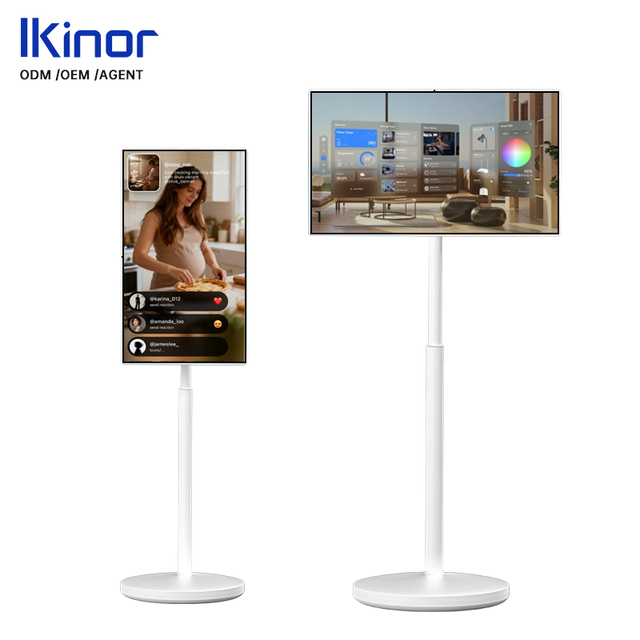 Portable Smart TV Manufacturer 24-Inch Android ELED with Full HD 1080p 10-Point Touch Screen 128GB & Built-In Battery
