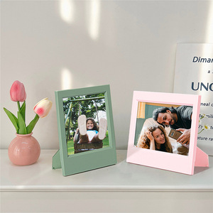 Cadre <span class=keywords><strong>photo</strong></span> de 5 pouces vertical, appareil <span class=keywords><strong>photo</strong></span> instantané couleur, décoration de bureau, affichage d'art <span class=keywords><strong>photo</strong></span>, mini cadre <span class=keywords><strong>photo</strong></span> - Product Image 1
