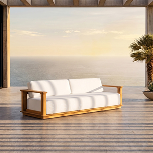 Set di Divani in Teak SIGMA per Esterni, Impermeabili e su Misura, per Ville, Resort e Terrazze - Product Image 6