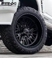 Jantes forgées FANXI 22 pouces chromées à 6 trous 20x10 22x10 22x12 24x14 26x14 26x16 pour camion Duramax 8x180 8x165 6x139.7 5x127