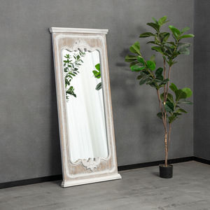 YUNFEI <span class=keywords><strong>miroir</strong></span> de vanité de sol pleine longueur OEM <span class=keywords><strong>miroir</strong></span> irrégulier rustique de grande taille - Product Image 2