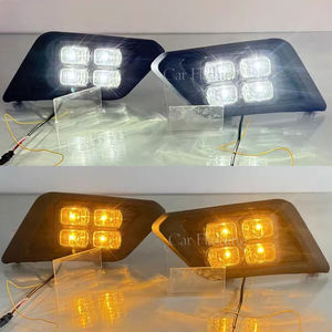 ไฟเดย์ไลท์ LED สำหรับรถยนต์นิสสัน เอ็กซ์เทรล ปี 2014 2015 2016 พร้อมฝาครอบไฟตัดหมอกและไฟเลี้ยว - Product Image 4