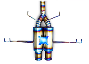 Chất lượng cao hệ thống ống xả Muffler cho Honda Civic <span class=keywords><strong>r</strong></span> 2.0T 2017 2023 Titan múp đua xe hiệu suất catback ống xả - Product Image 6