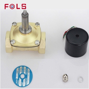 Válvula Solenoide de Bola Normalmente Cerrada DN10 DN15 DN20 DN25 DN32 DN40 DN50 3/8 1/2 3/4 1 1.2 1.5 2 Pulgadas 2W AC220V DC12V DC24V - Product Image 6