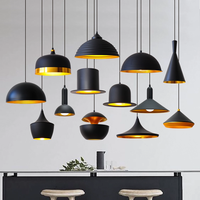 Suspension LED industrielle rétro en fer, multicolore, à intensité variable, pour la maison, restaurant, bar, café, cuisine, chambre